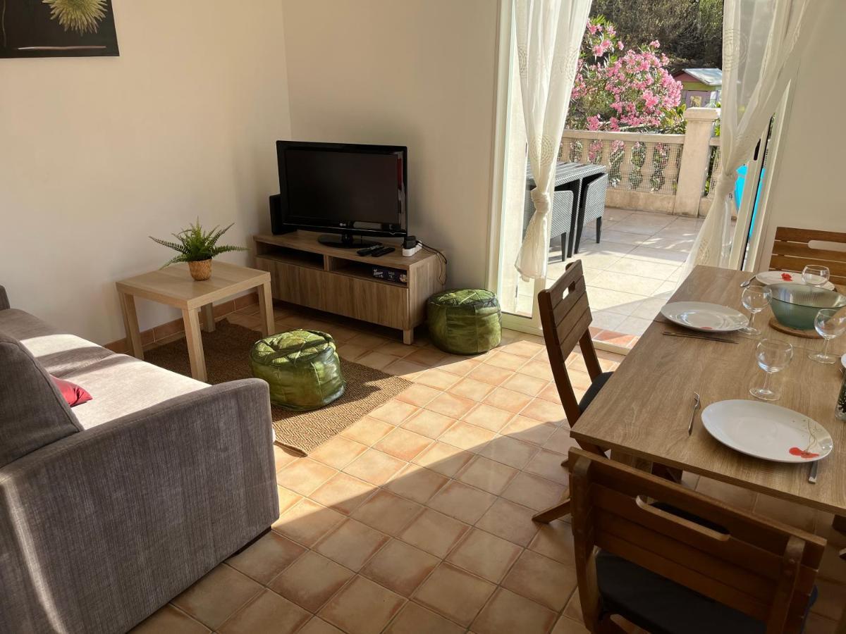 La Casa Calanquaise - Mer A 250M Accessible A Pied - T2 Spacieux Independant - Terrasse Ombragee 앙수에-라-레돈느 외부 사진