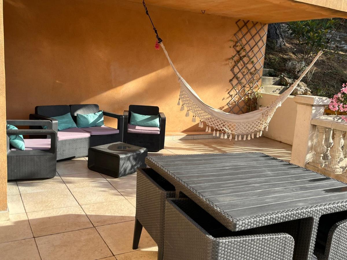 La Casa Calanquaise - Mer A 250M Accessible A Pied - T2 Spacieux Independant - Terrasse Ombragee 앙수에-라-레돈느 외부 사진